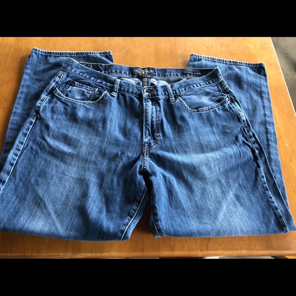 Men’s Lucky Brand 316 Jeans, Size 38 X 30